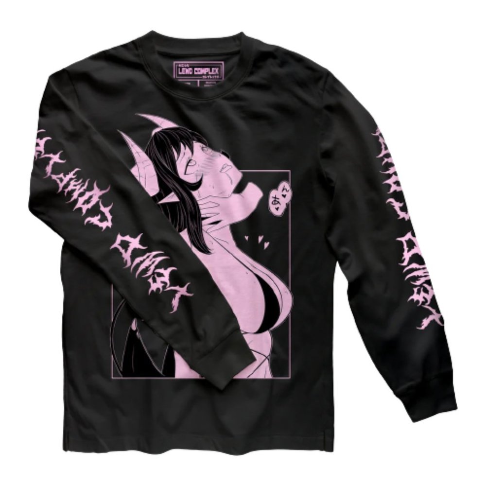 NWOT - LEWD COMPLEX SUBUBUS V2 Succubus Long Sleeve Tee - Unisex - Medium